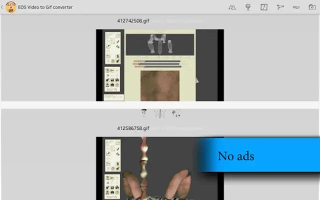 EDS Video To Gif Converter android App screenshot 0